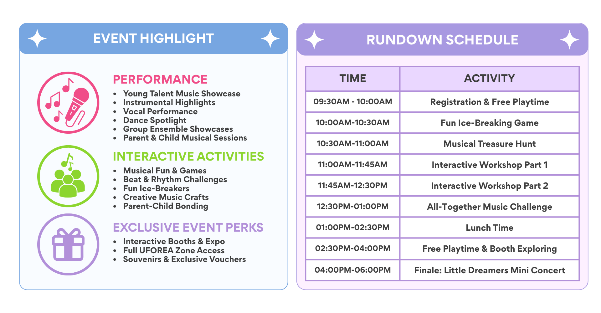 Music Festival 2026 UFOREA Programme and Schedule