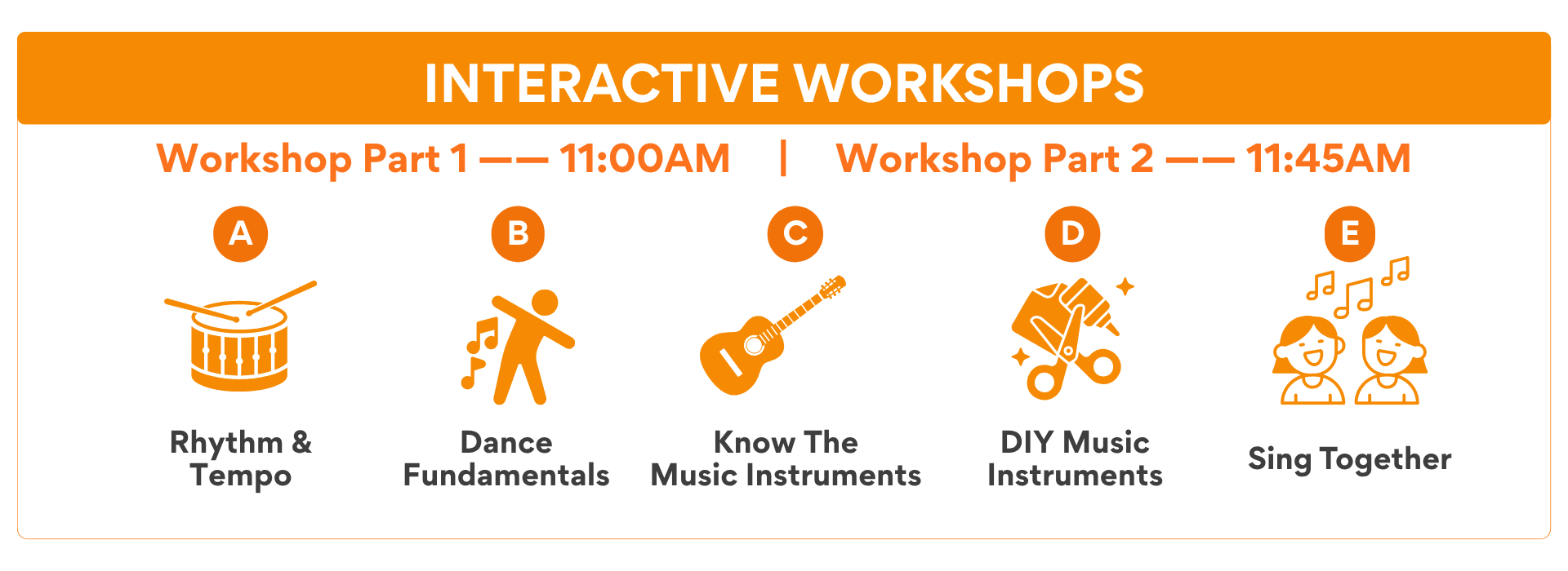 Music Festival 2026 UFOREA (7) Workshop Details